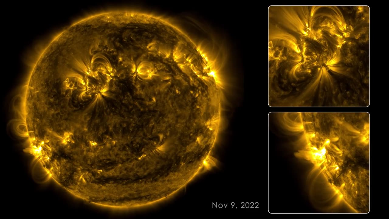 133 days recording of sun surface by NASA part 8/11 series