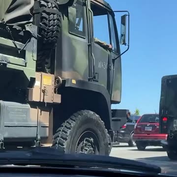Military on the move