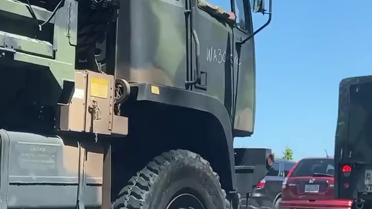 Military on the move