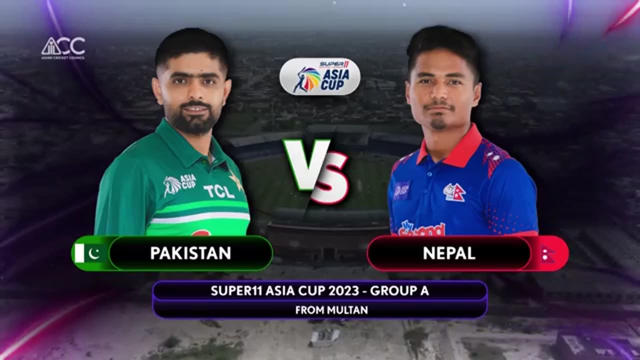 Super11 Asia Cup 2023 | Match 1 Pakistan VS Nepal Highlights