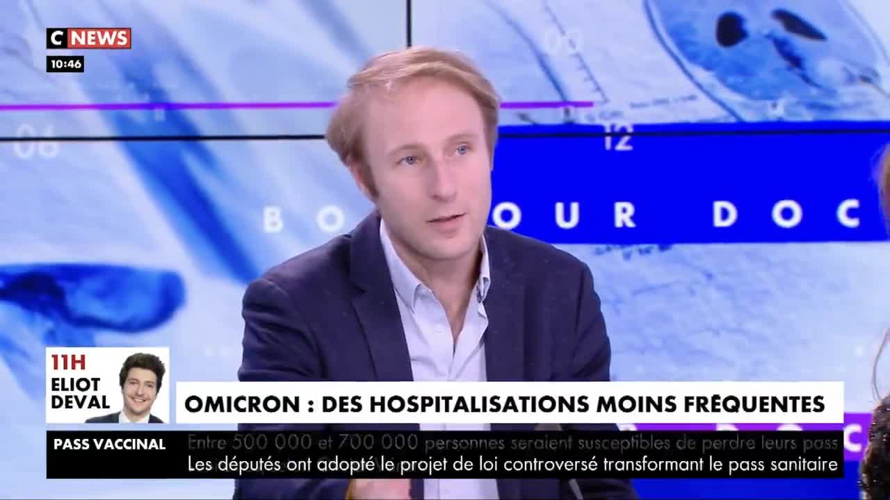 COVID-19: Martin BLACHIER - OMICRON est beaucoup moins sévère