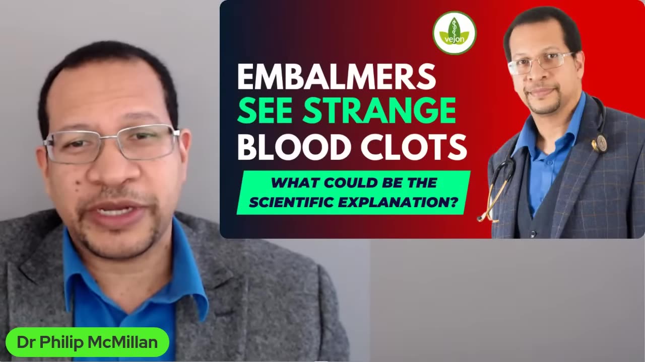 Scientific explanation for strange embalmers' clots. Is it serious