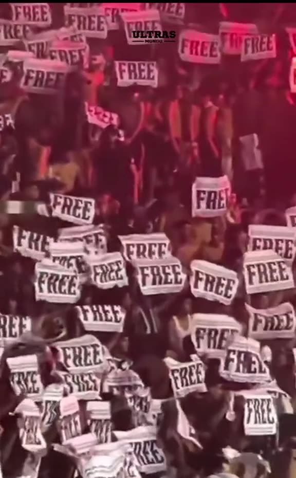 This represents the opinion of most of the world. Scenes like this restore my faith in humanity