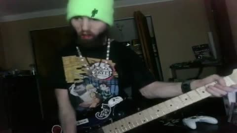 Cyraxx aka Shadowblade YouTube 12-22-23 Post PUNK Freestyle Guitar