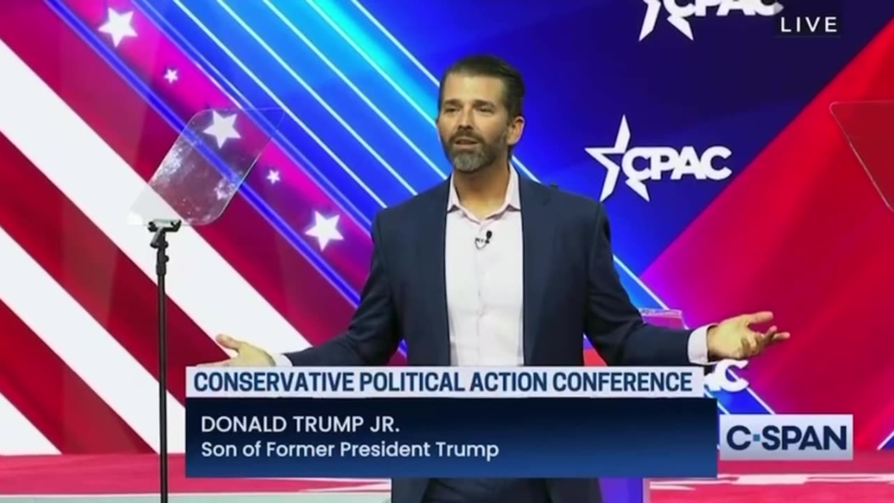 Donald Trump Jr’s Full CPAC Speech