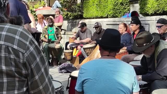 Drum circle