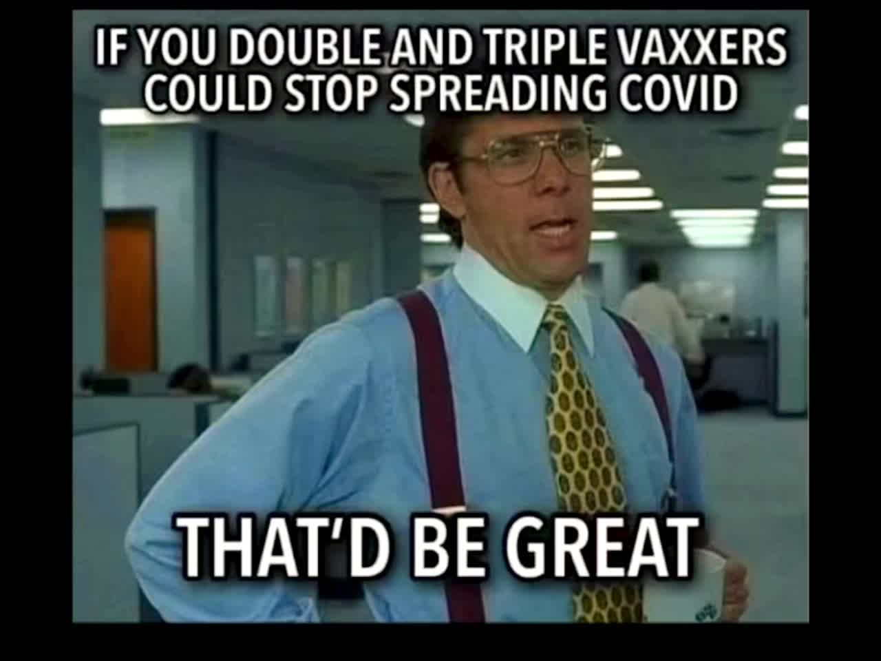 Hey “vaxxers” — what’s happening?