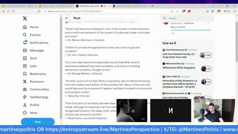 Martinez Politix (Dec. 15, 2023) | Communist creep in right-wing politics w/ guest N of 1 Liberty