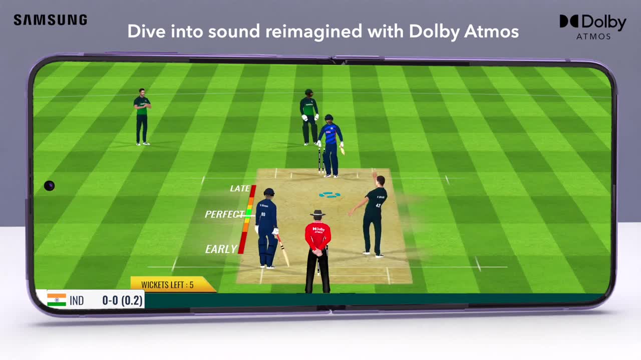 Samsung X Epic Cricket X Dolby Atmos