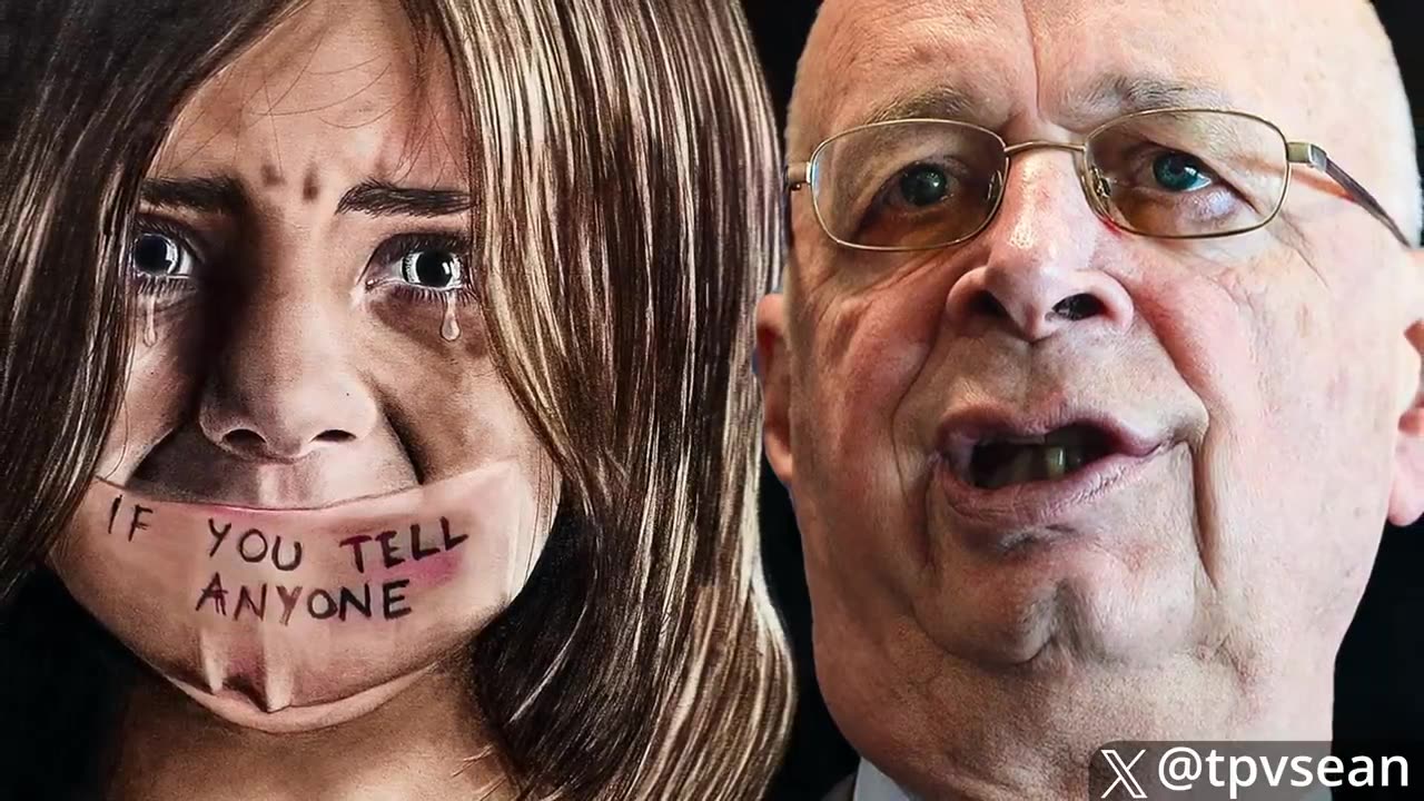 Thousands of children have been flown into the World Economic Forum under cover of darkness