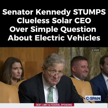 Senator Kennedy Stumps Clueless Solar CEO