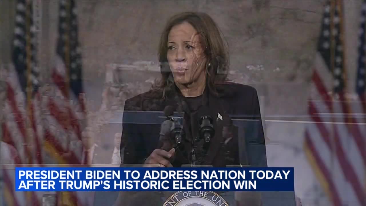 President Biden to address nation after Trump historic win