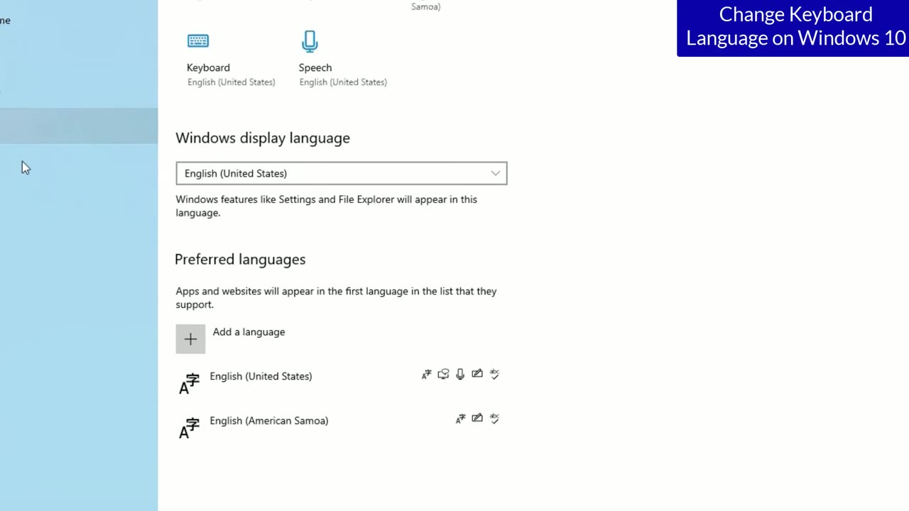 Change Keyboard Language and Type Any Language on Your Windows 10 Laptop Complete Guide