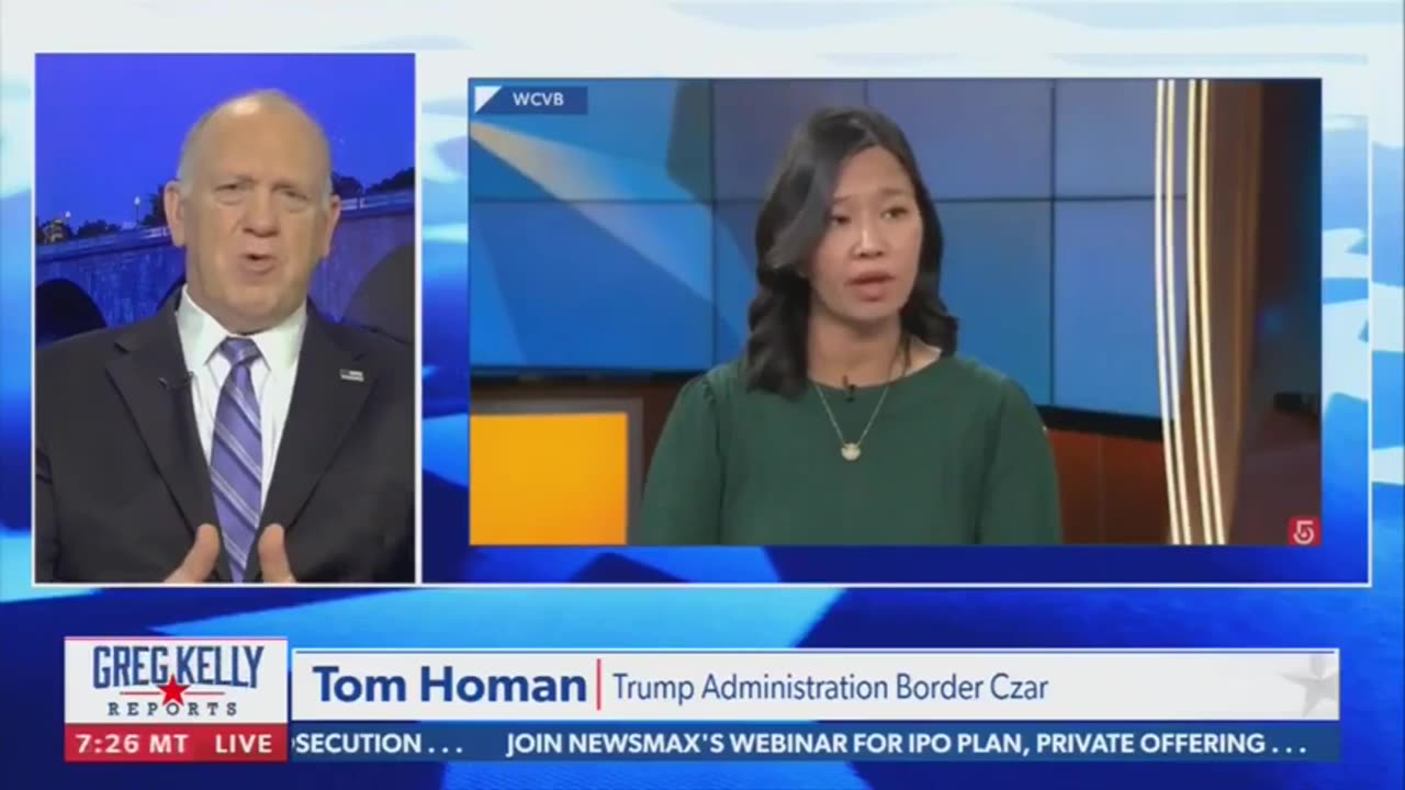 "She's Not That Smart" - Border Czar Homan Fires Back at Boston Mayor