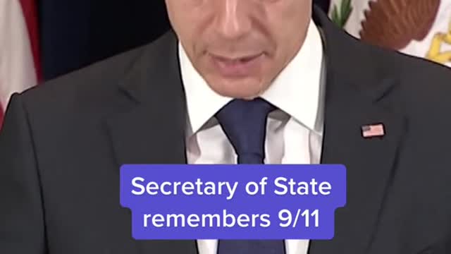 Secretary of State remembers 9/11