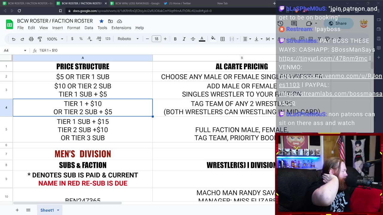 BOSS CHAMPIONSHIP WRESTLING l FIGHT CLUB - SEASON 2 WEEK 4 l !Discord !Links !JoinBCW