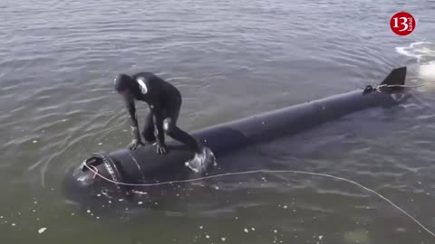 This Ukrainian underwater drone will be able to strike Russian ships and boats from 1000 km