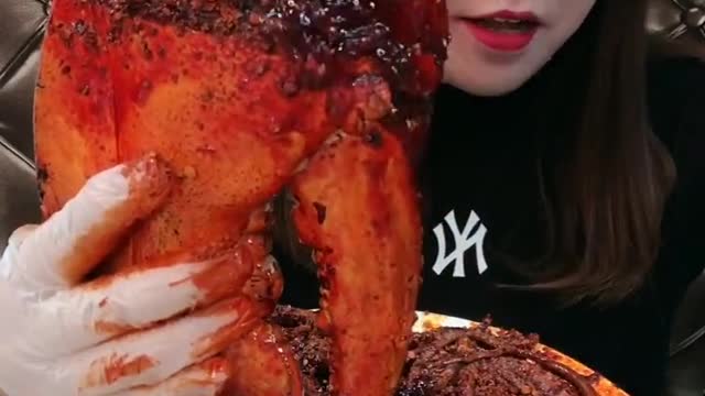 ASMR eating Spicy Seafood 🔥🔥🔥