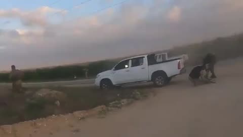 Footage captures first moments of Hamas attack 👀