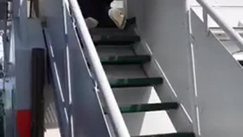 Going Upstairs Without Walking