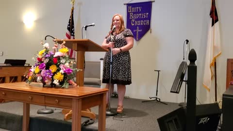 My Wife Singing At Church