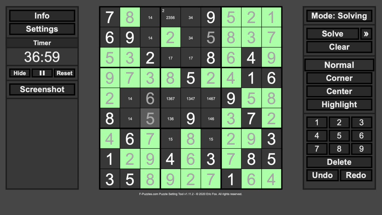 Sudoku 2023-07-20 medium