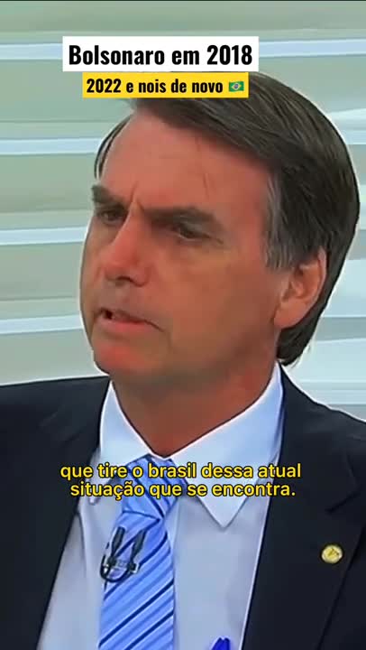 JAIR BOLSONARO: "BRASIL ACIMA DE TUDO, DEUS ACIMA DE TODOS"
