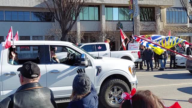 Kelowna freedom rally