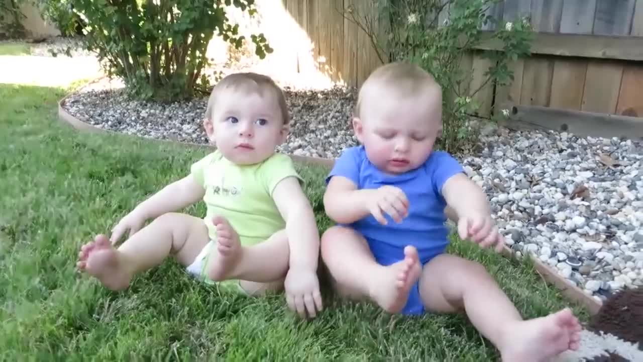 Try Not To Laugh Challenge - Best Of Funny Twin Babies Videos 2023
