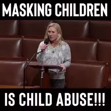 Masking children is abuse
