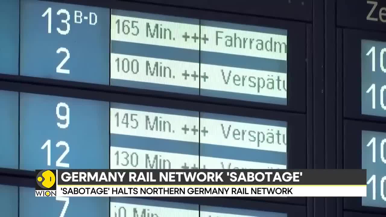 'Sabotage' halts northern Germany rail network | Latest International News | English News |