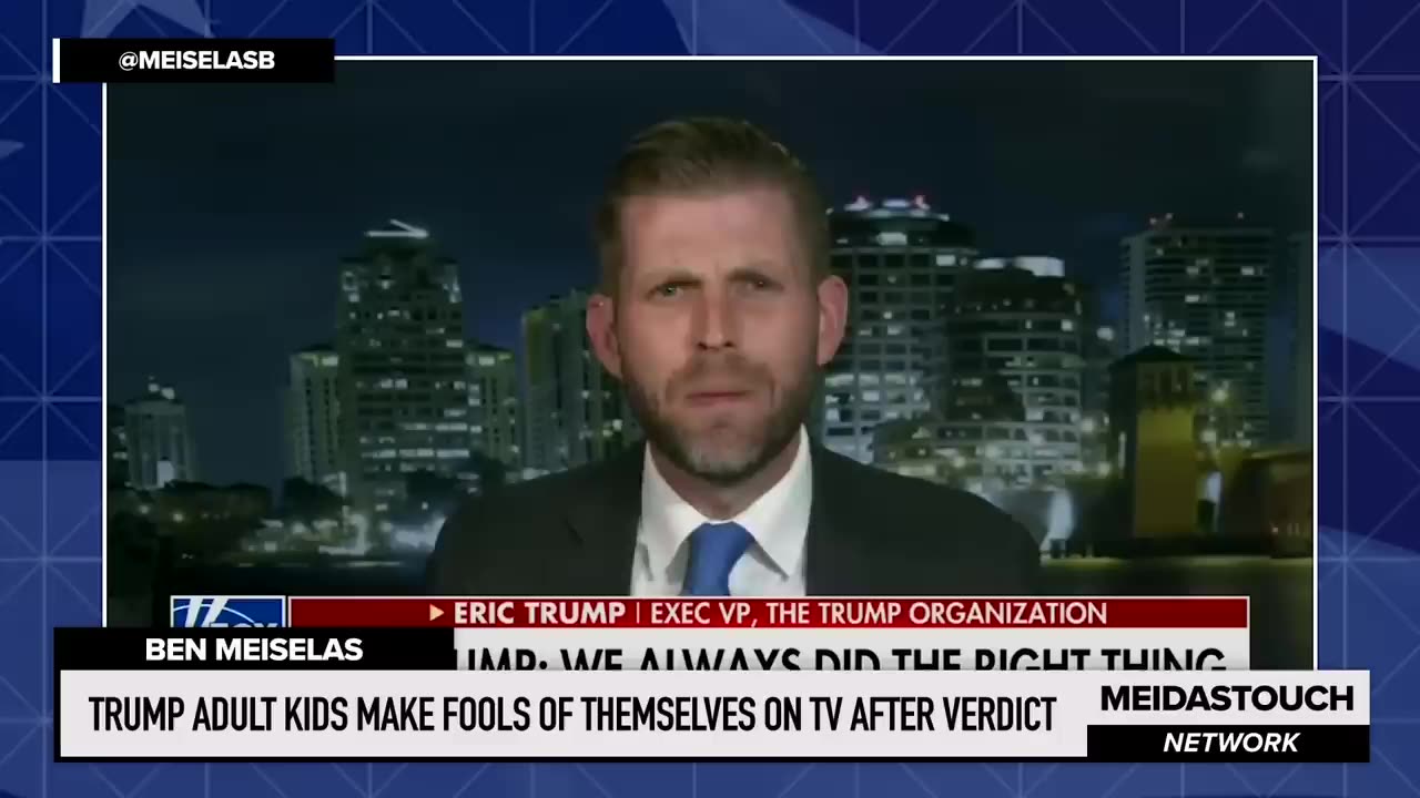 Trump ADULT KIDS Make FOOLS OF THEMSELVES on TV After VERDICT