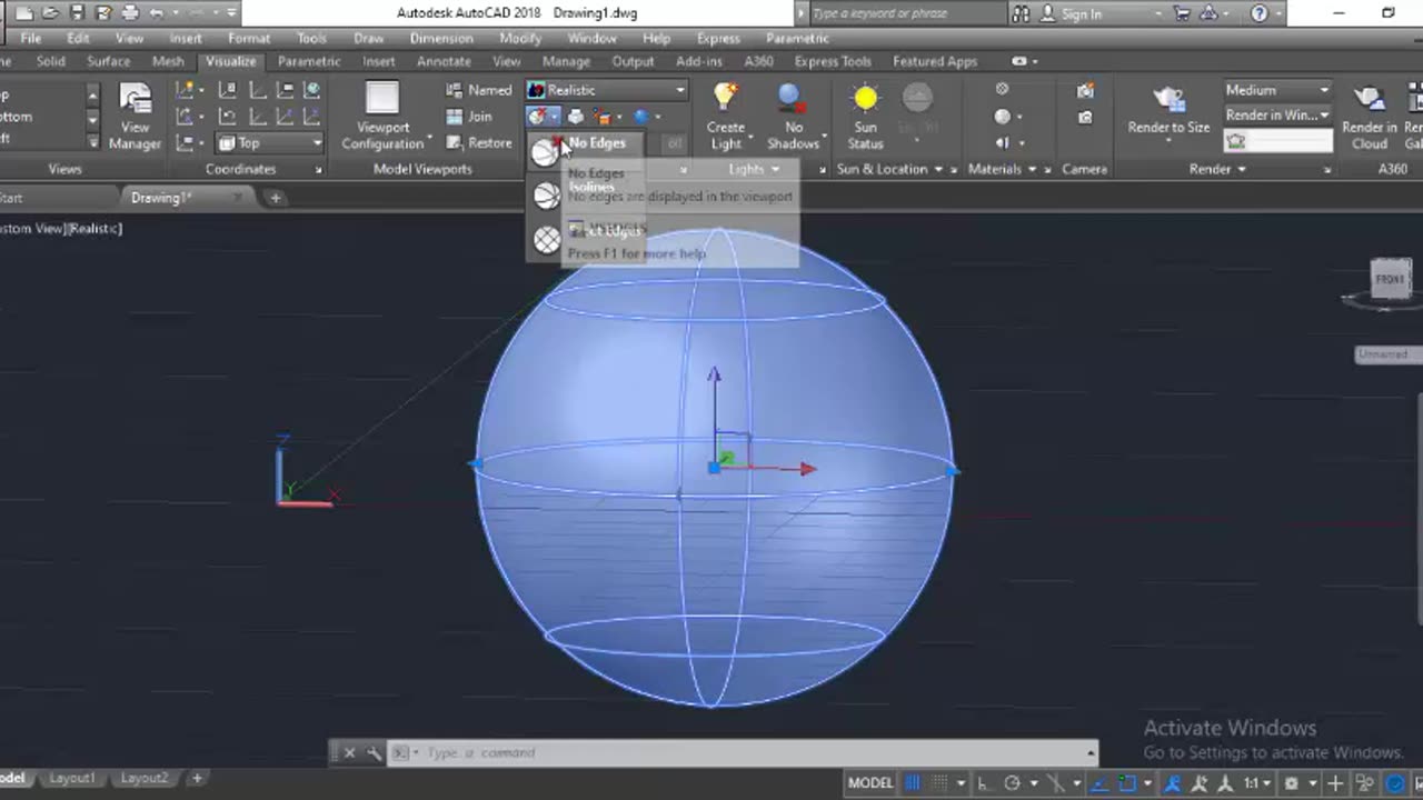 3D Lines on Surface on AutoCAD by Masroor Khan For Beginners