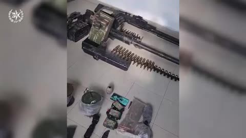 Hamas Weapons Recovered from Gaza