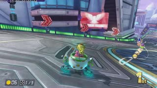 Mario Kart 8 Deluxe Switch Princess Peach Part 20 Mute City