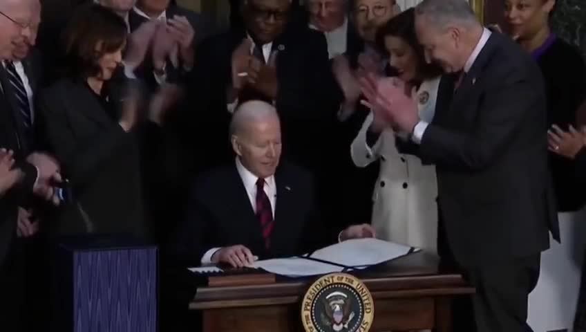 Biden Signs $1.5T Consolidated Appropriations Act Of 2022 [$13.6B Funding Ukraine]