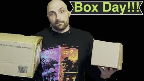 Godzilla size unboxing!!!