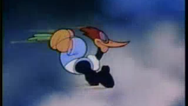 Woody Woodpecker in Pantry Panic 1941 Cartoon (Public Domain)