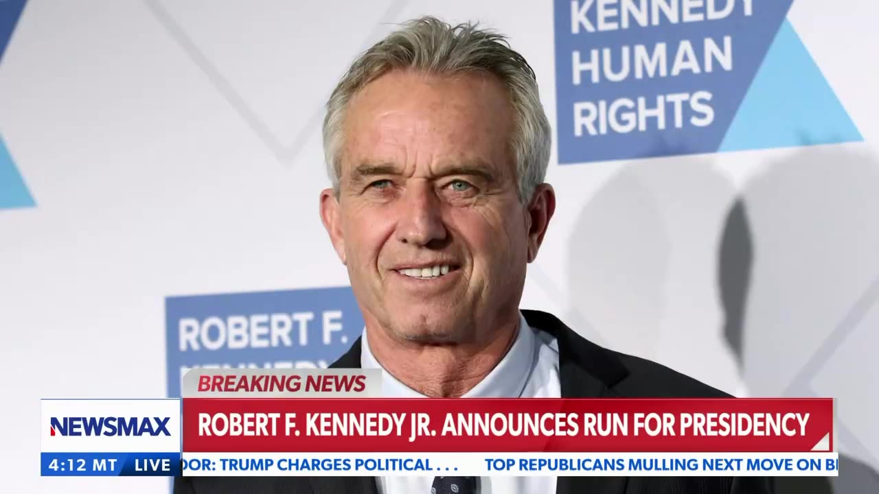 BREAKING: Robert F. Kennedy Jr. has announced a run for President of the United States as a Democrat