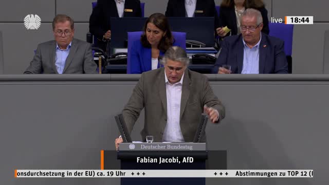 Fabian Jacobi Rede vom 29.09.2022 (2) - Harmonisierung der Sanktionsdurchsetzung in der EU