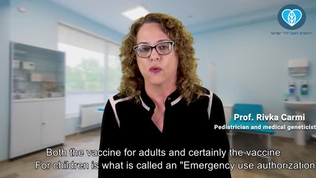 Prof Carmi on Covid19 Vaccines for kids