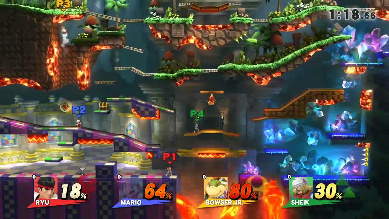 Super Smash Bros 4 Wii U Battle103