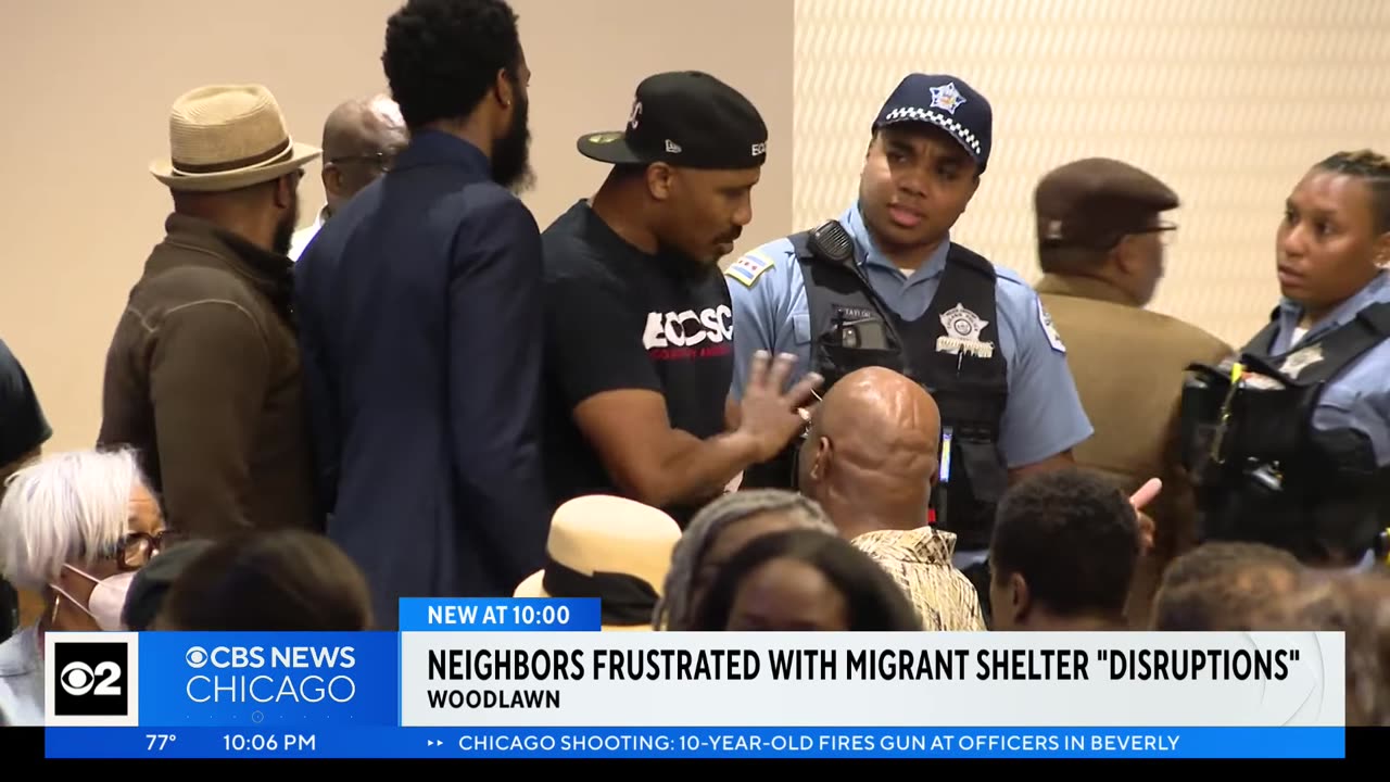 Chicago Residents Blast Migrant Shelters in Their Community