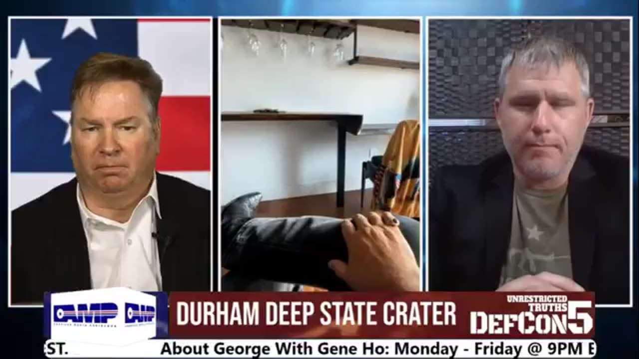 Juan O Savin, Josh Reid, and Suzzanne Monk - D.u.r.ham Deep State Crater.