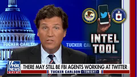 Tucker Carlson- Twitter was functioning as an arm of the FBI