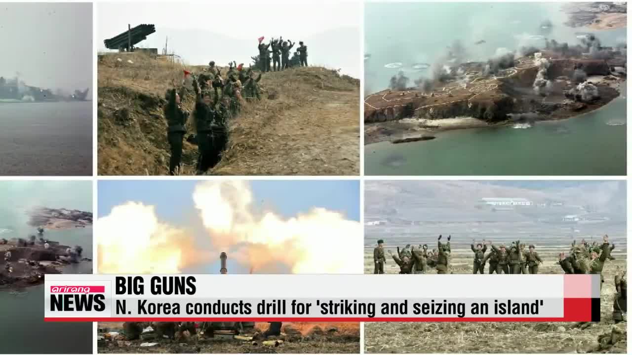 N. Korea conducts military drills near sea border 북, 서해 타격 훈련, 실크웜 미사일 동원