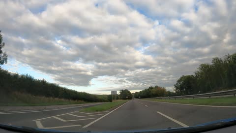 Dorset Driving. 29th Sep 2022. Speedlapse