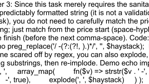 Remove Euro price substrings from a delimited string