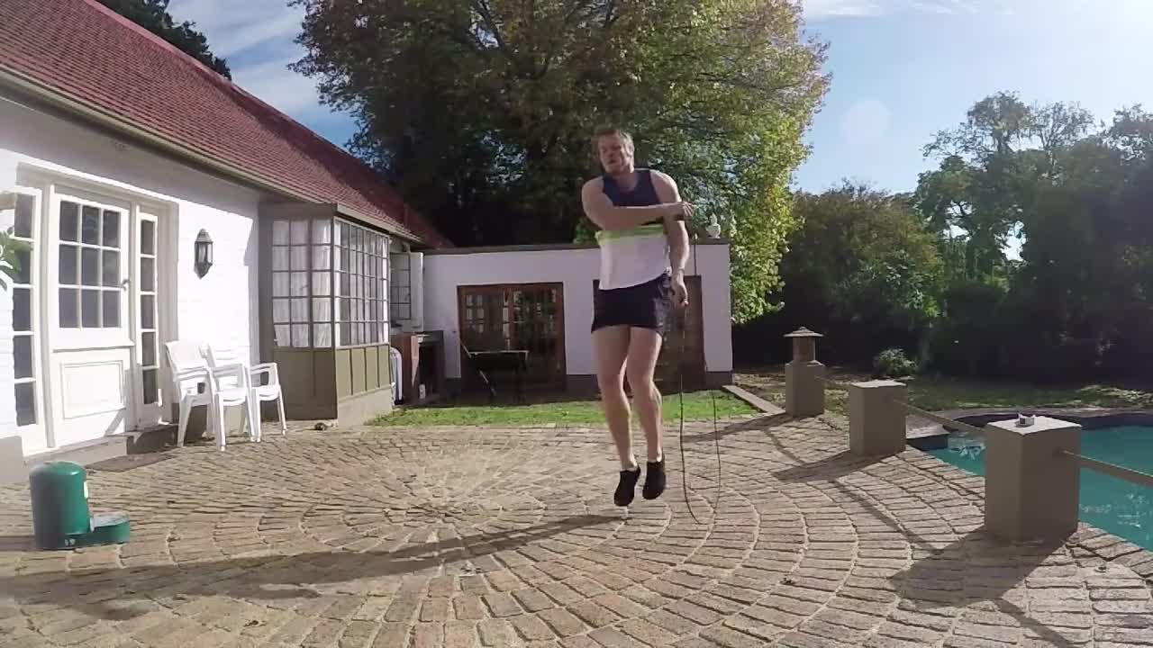 leather skipping rope skills