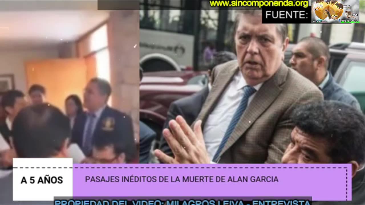 CONTARON LOS ÚLTIMOS MOMENTOS DE ALAN GARCÍA EN SU VIVIENDA